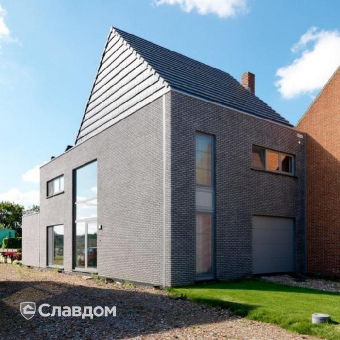 Кирпич облицовочный ручной формовки Terca Agora Alugrijs, 215х102х65 мм фото 5