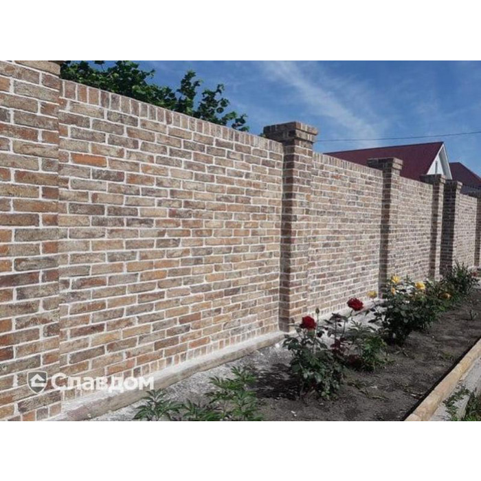 Кирпич облицовочный Сафоново Клинкер Модель №1, 210х100х65 мм фото 3