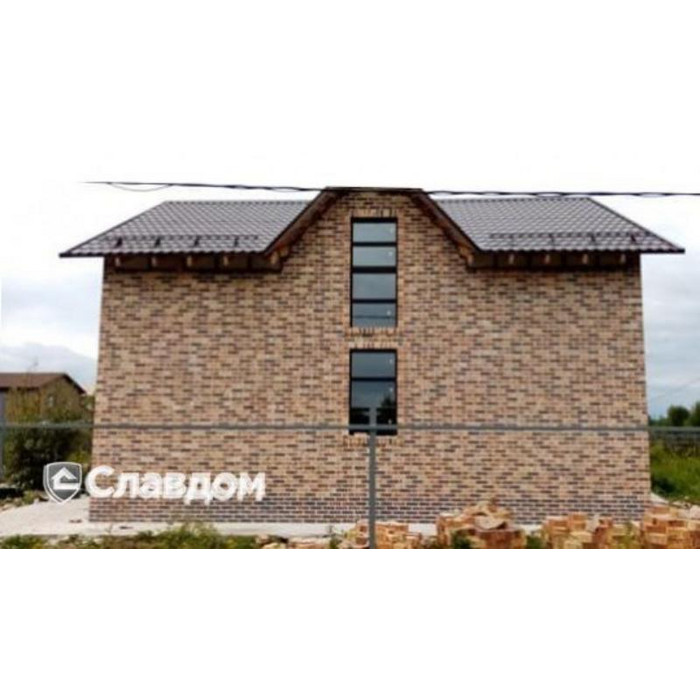 Кирпич облицовочный Сафоново Клинкер Модель №1, 210х100х65 мм фото 4