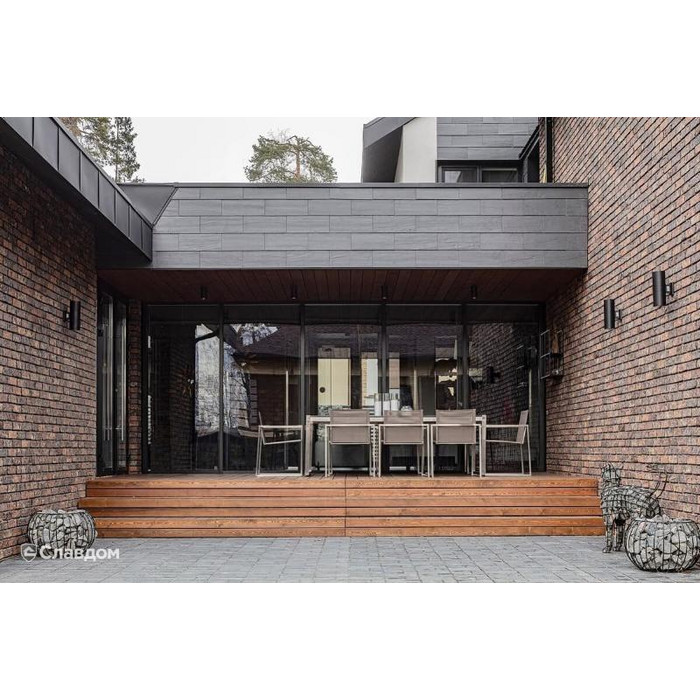 Кирпич облицовочный Сафоново Клинкер Модель №10, 210х60х65 мм фото 8