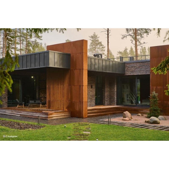 Кирпич облицовочный Сафоново Клинкер Модель №10, 525х100х40 мм фото 9