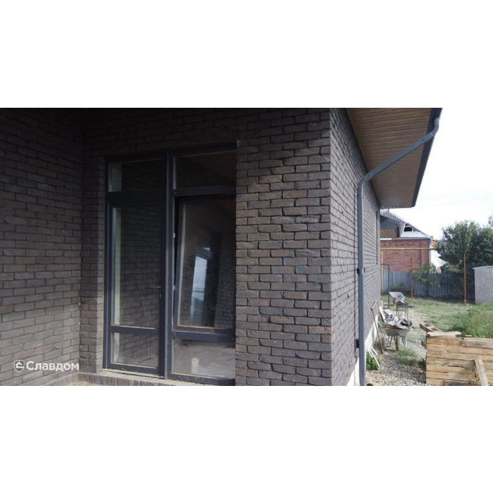 Кирпич облицовочный Сафоново Клинкер Модель №14, 210х100х65 мм фото 5