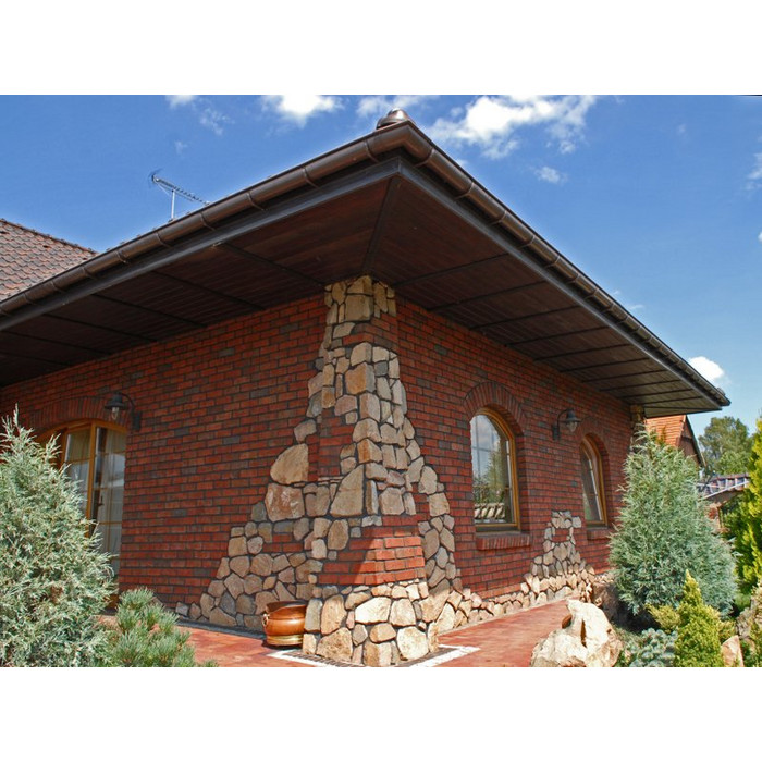 Кирпич Roben Wasserstrich hellrot-bunt, 240х115х71 мм фото 4