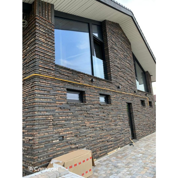 Кирпич облицовочный Сафоново Клинкер Модель №7, 525х100х40 мм фото 5