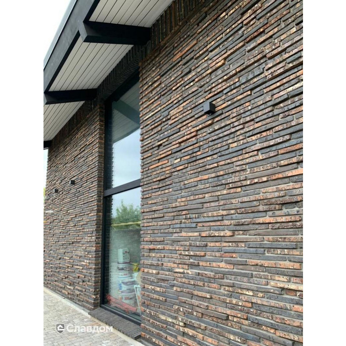 Кирпич облицовочный Сафоново Клинкер Модель №7, 525х100х40 мм фото 2