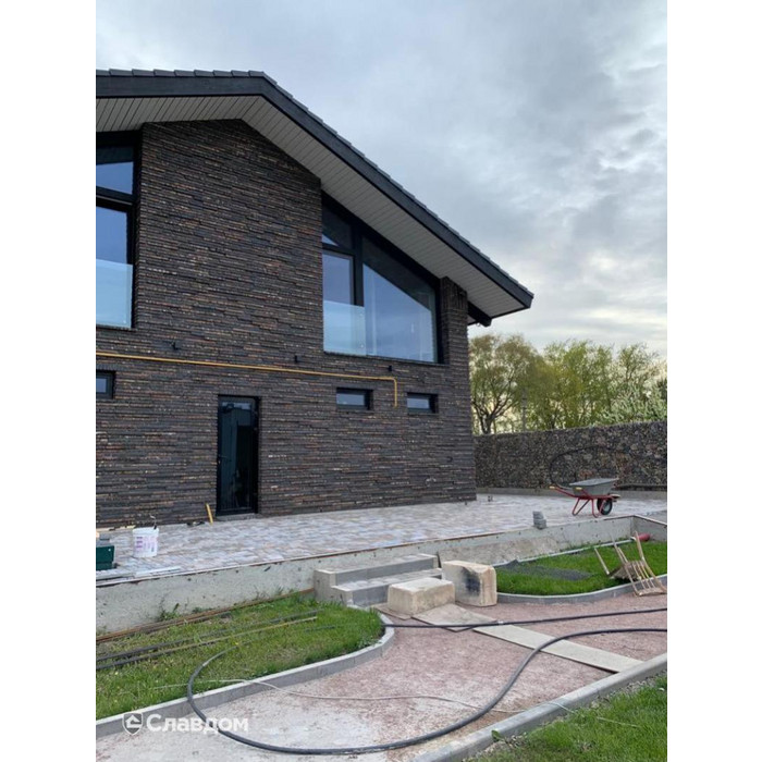 Кирпич облицовочный Сафоново Клинкер Модель №7, 525х100х40 мм фото 3