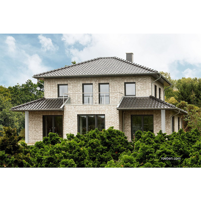 Кирпич Roben Wiesmoor hellgrau-bunt ручной формовки, 240х115х71 мм фото 3