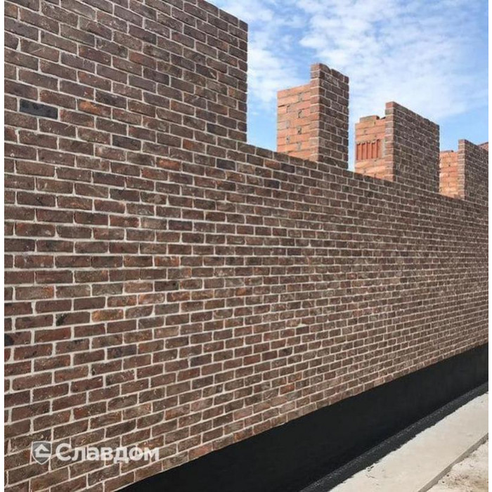 Кирпич облицовочный Сафоново Клинкер Модель №9, 210х100х65 мм фото 8