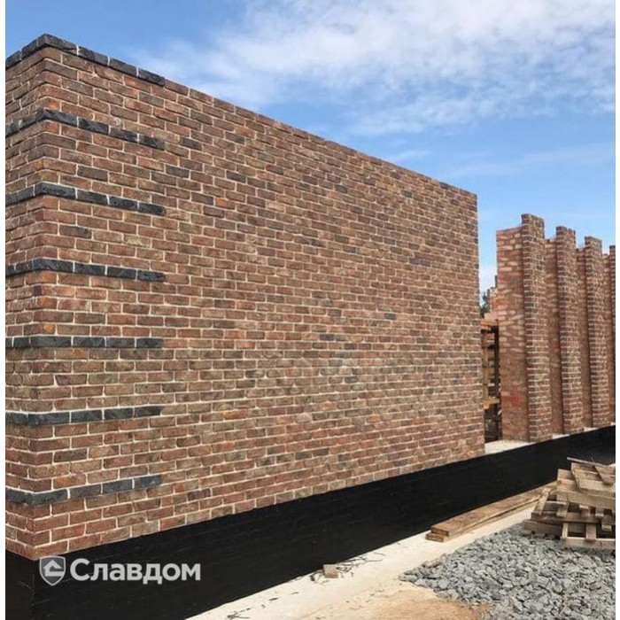 Кирпич облицовочный Сафоново Клинкер Модель №9, 210х100х65 мм фото 6