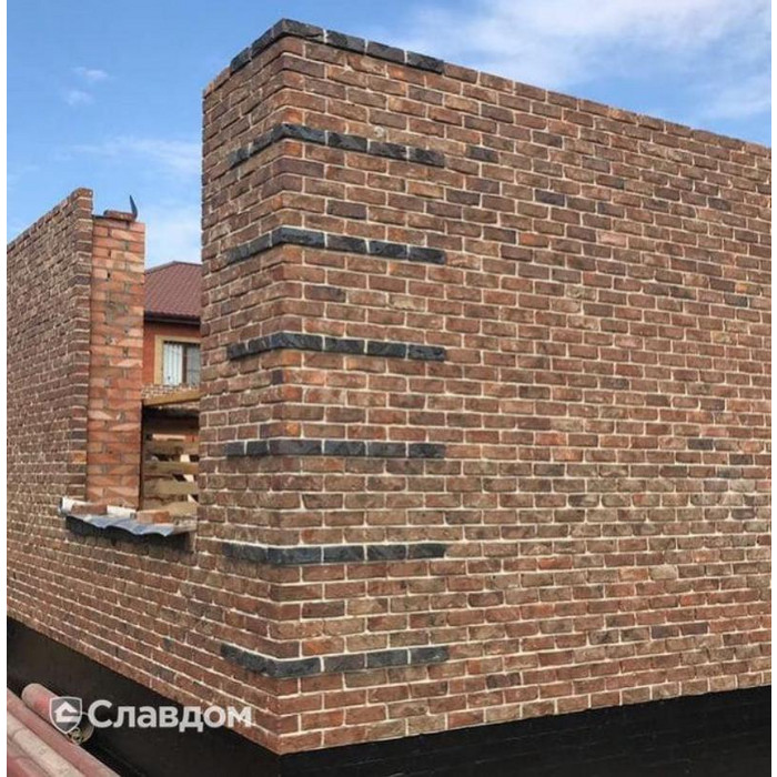 Кирпич облицовочный Сафоново Клинкер Модель №9, 210х100х65 мм фото 7