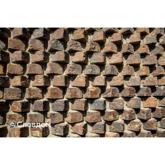 Кирпич облицовочный Сафоново Клинкер Модель №9, 210х100х65 мм фото 4