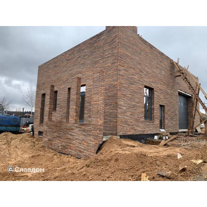 Кирпич облицовочный Сафоново Клинкер Модель №9, 525х100х40 мм фото 3