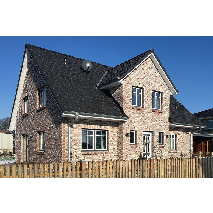 Кирпич Roben Wiesmoor kohle-weiss, 240х115х71 мм фото 7