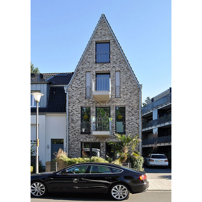 Кирпич Roben Wiesmoor kohle-weiss, 240х115х71 мм