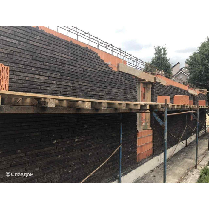 Кирпич длинного формата Тандем (Донские зори) Беккеръ, 475х85х40 мм фото 4