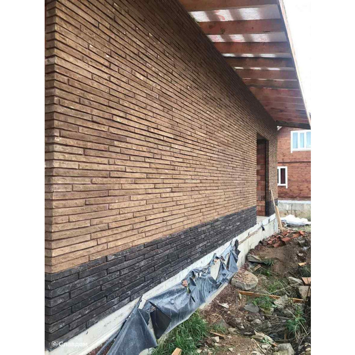 Кирпич длинного формата Тандем (Донские зори) Голицинъ, 475х85х40 мм фото 7