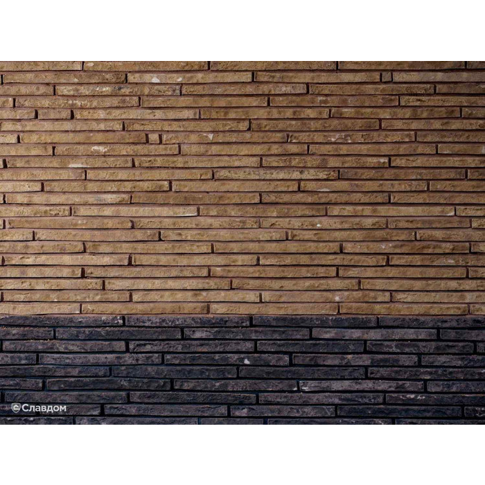Кирпич длинного формата Тандем (Донские зори) Голицинъ, 475х85х40 мм фото 8