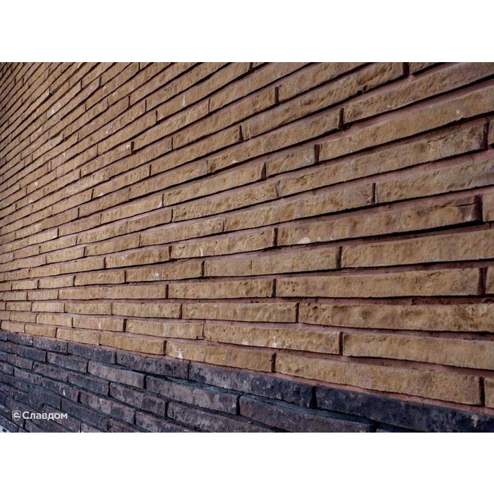Кирпич длинного формата Тандем (Донские зори) Голицинъ, 475х85х40 мм фото 9