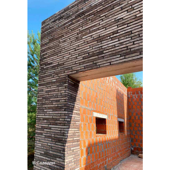 Кирпич длинного формата Тандем (Донские зори) Нордъ, 475х85х40 мм фото 6
