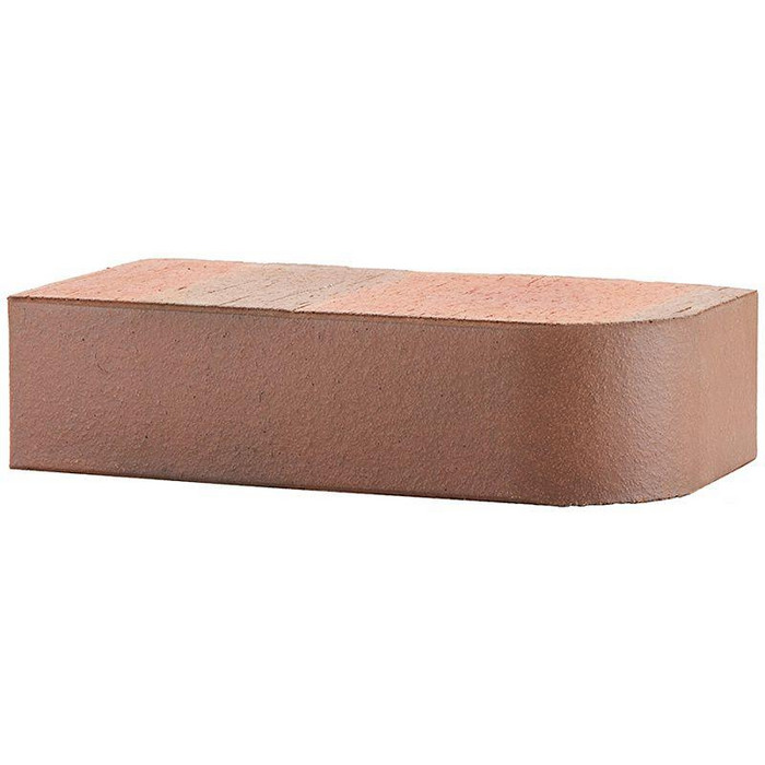 Кирпич полнотелый радиусный ЛСР R-60 красный флэш F50, 250х120х65 мм фото 4