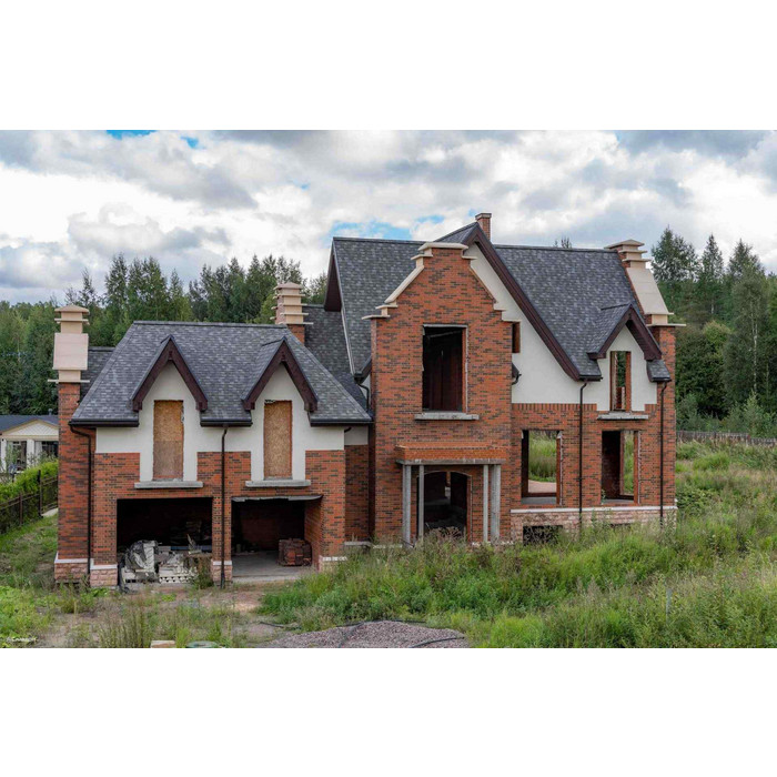 Кирпич клинкерный ЛСР Ноттингем красный флэшинг гладкий 250х85х65 мм фото 9