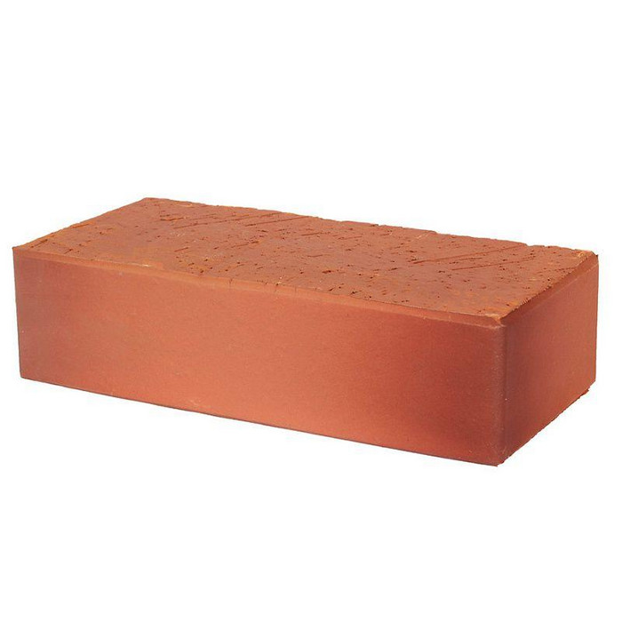 Печной кирпич полнотелый Lode Gemini гладкий, 250х120х65 мм фото 2