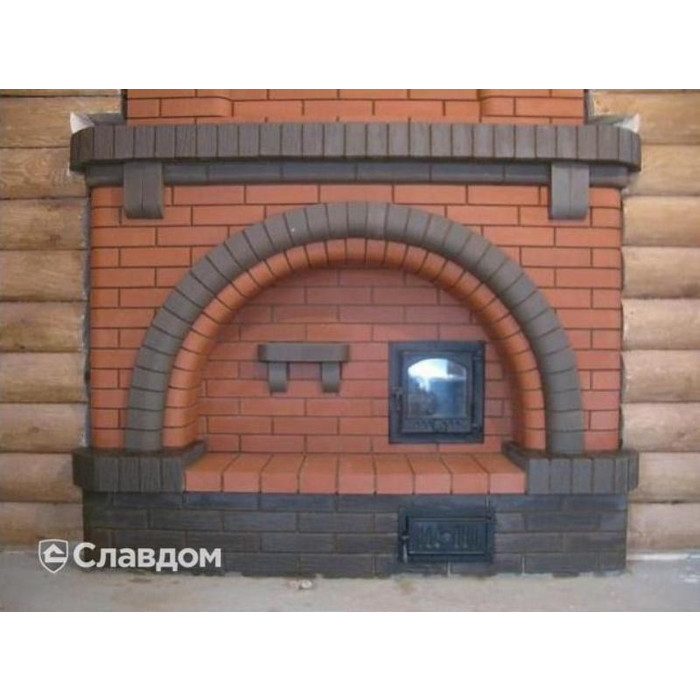 Печной кирпич полнотелый Lode Vecais Brunis, 250х120х65 мм фото 6