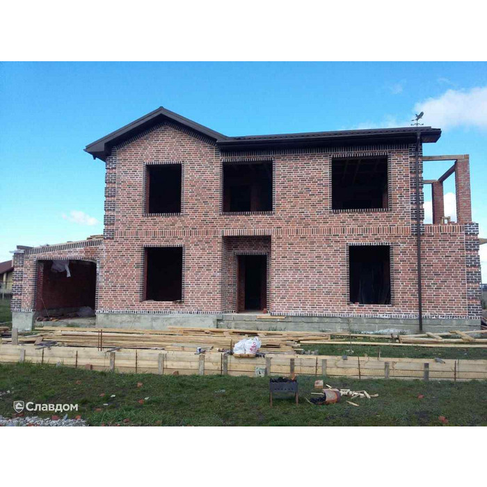 Кирпич облицовочный Тандем (Донские зори) Вельяминово, 215х50х65 мм фото 7