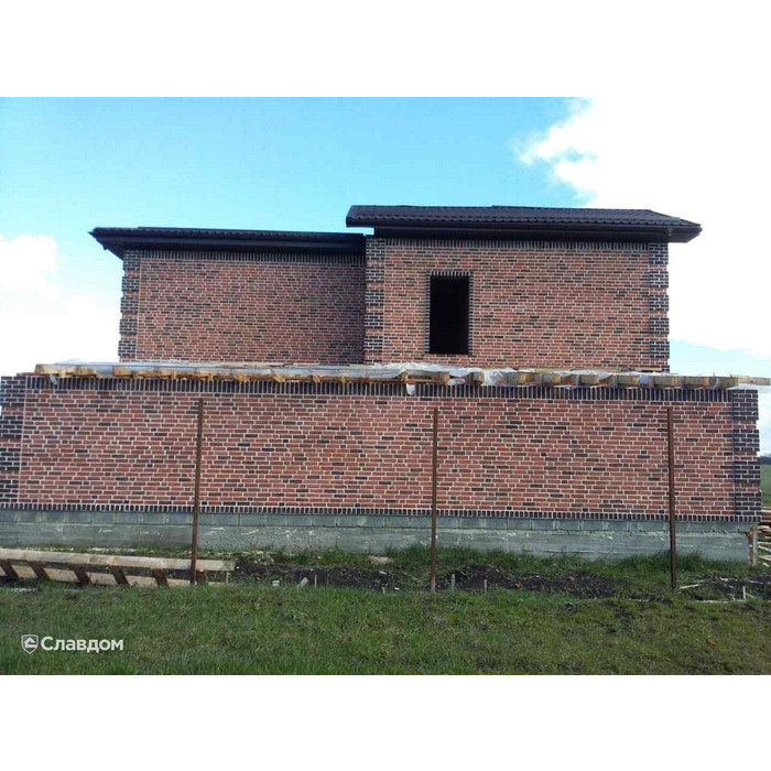 Кирпич облицовочный Тандем (Донские зори) Вельяминово, 215х50х65 мм фото 6