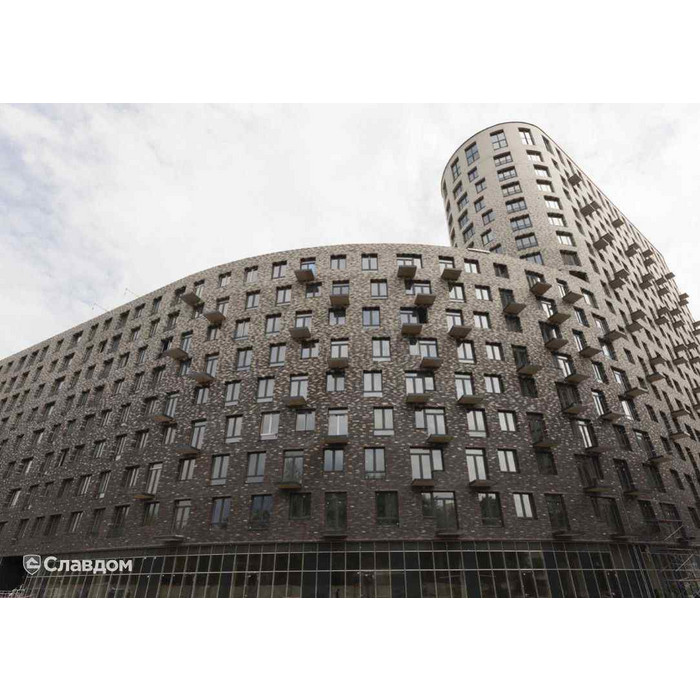 Кирпич Roben Chelsea basalt-bunt клинкерный, 240х115х71 мм фото 7