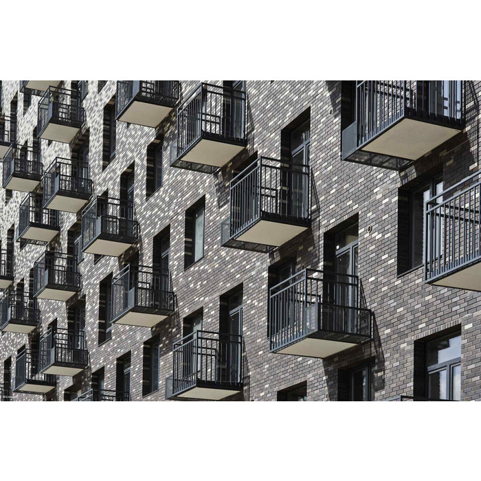 Кирпич Roben Chelsea basalt-bunt клинкерный, 240х115х71 мм фото 10