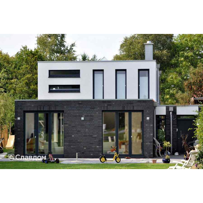 Кирпич Roben Chelsea basalt-bunt клинкерный, 240х115х71 мм фото 2