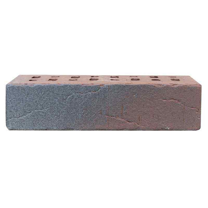 Кирпич клинкерный ЛСР Нордвейк терракотовый с серебром винтаж 250х85х65 мм фото 3