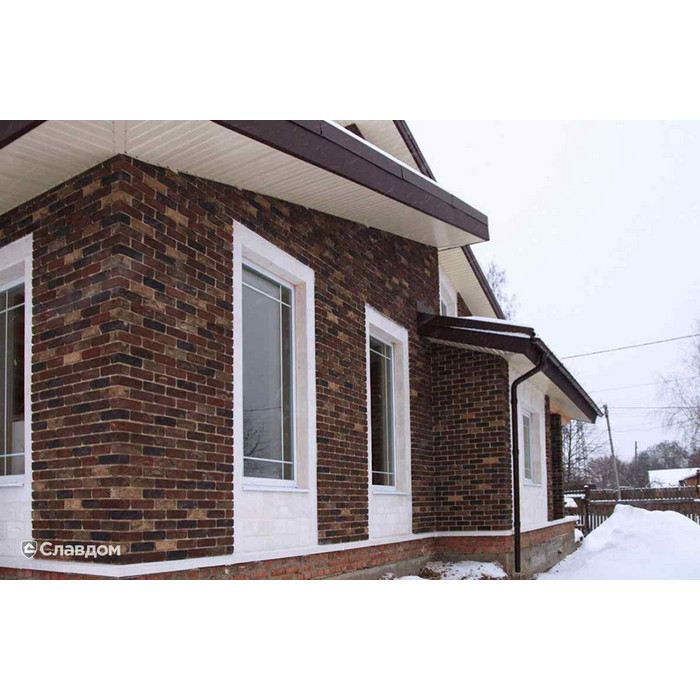 Кирпич облицовочный Тандем (Донские зори) Константиново, 215х50х65 мм фото 5