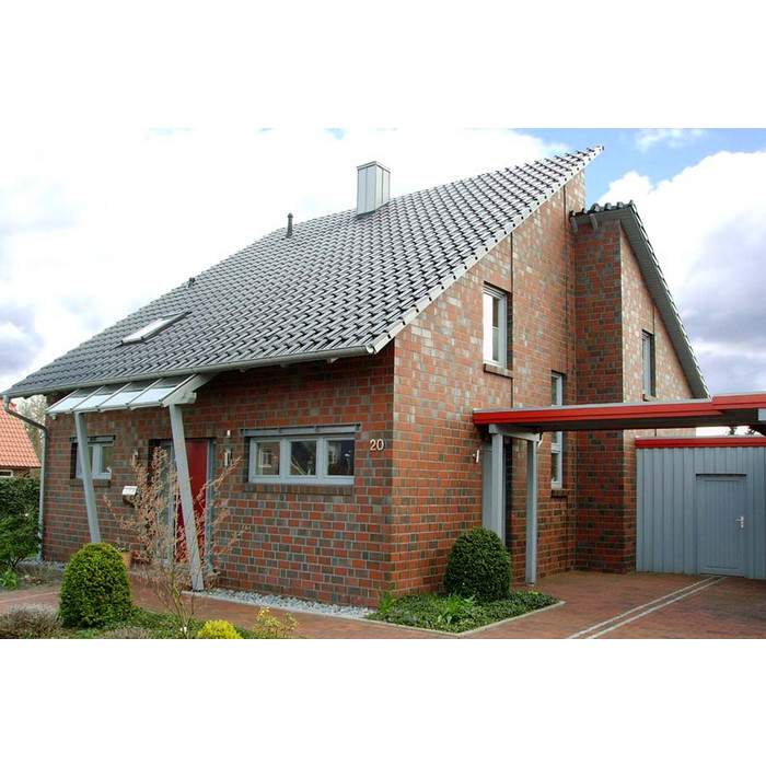 Кирпич Roben Greetsiel friesisch-bunt glatt клинкерный, 240х115х71 мм фото 2