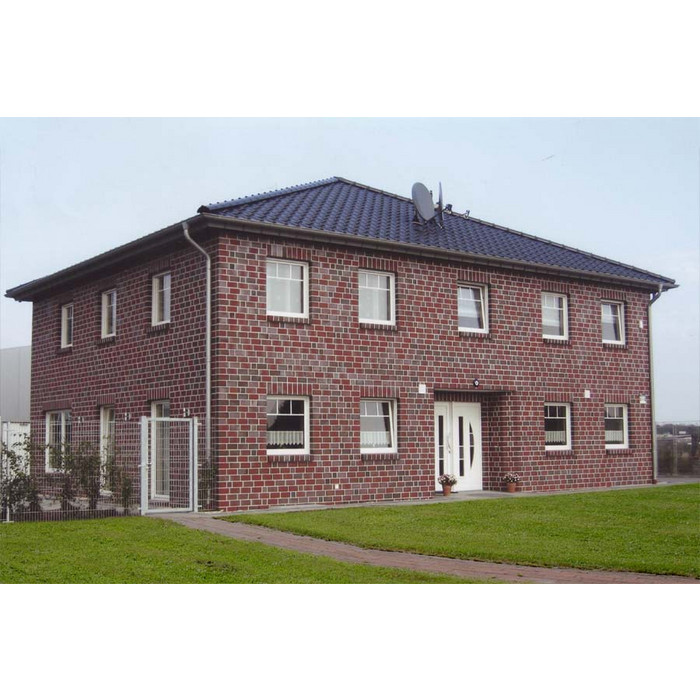 Кирпич Roben Greetsiel friesisch-bunt glatt клинкерный, 240х115х71 мм фото 4