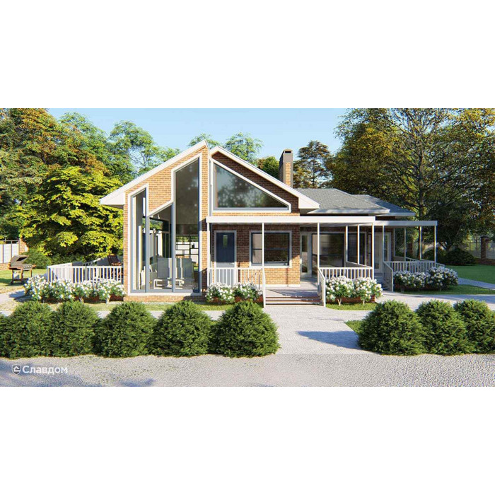 Кирпич облицовочный Тандем (Донские зори) Образцово, 215х102х65 мм фото 5