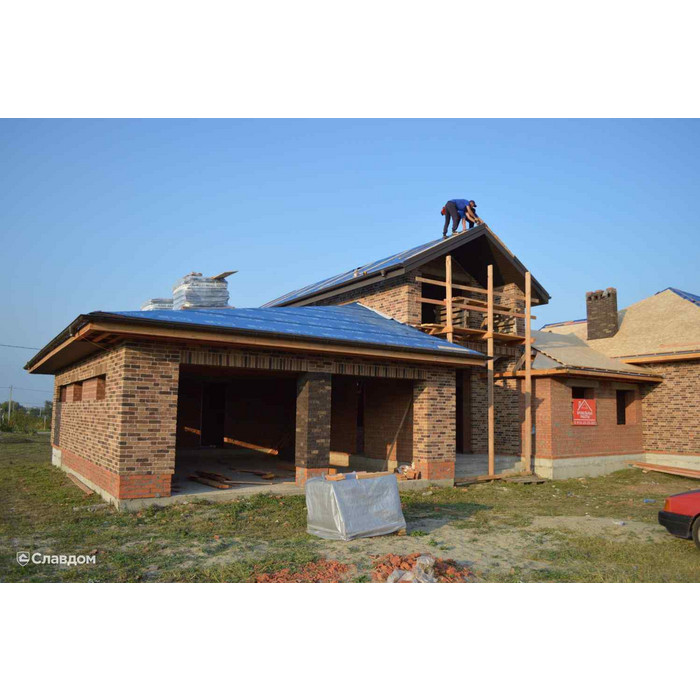 Кирпич облицовочный Тандем (Донские зори) Шереметьево, 215х102х65 мм фото 7