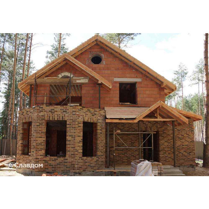 Кирпич облицовочный Тандем (Донские зори) Шереметьево, 215х102х65 мм фото 4