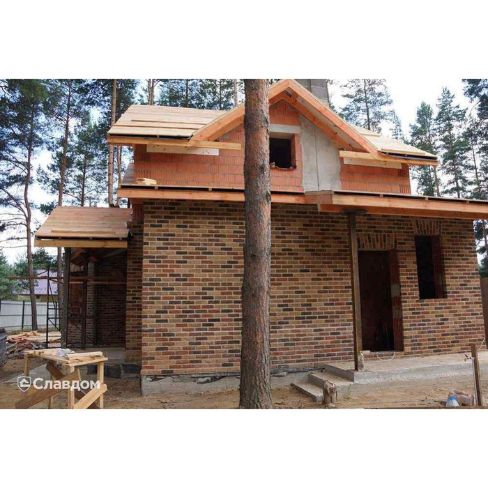 Кирпич облицовочный Тандем (Донские зори) Шереметьево, 215х102х65 мм фото 5