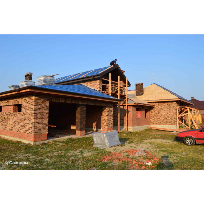 Кирпич облицовочный Тандем (Донские зори) Шереметьево, 215х50х65 мм фото 11