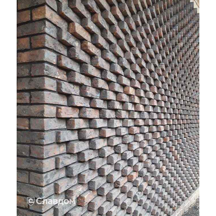 Кирпич облицовочный Сафоново Клинкер Модель №11, 210х100х65 мм фото 5
