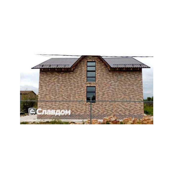 Кирпич облицовочный Сафоново Клинкер Модель №11, 210х100х65 мм фото 6