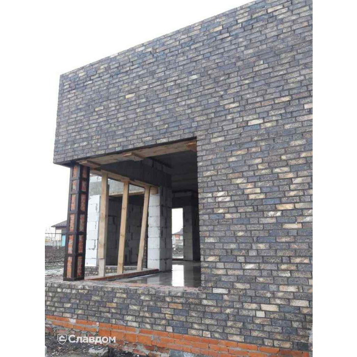 Кирпич облицовочный Сафоново Клинкер Модель №12, 210х100х65 мм фото 4