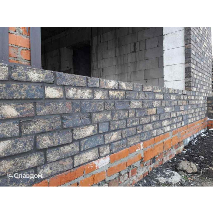 Кирпич облицовочный Сафоново Клинкер Модель №12, 210х100х65 мм фото 2