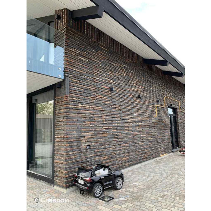 Кирпич облицовочный Сафоново Клинкер Модель №14, 525х100х40 мм фото 7