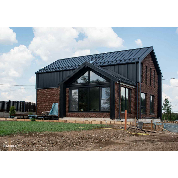 Кирпич ручной формовки Faber Jar Петровский Штандарт черно-красный, 215х102х65 мм фото 10