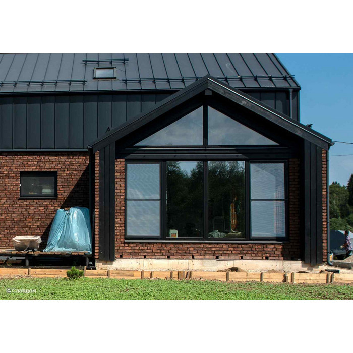 Кирпич ручной формовки Faber Jar Петровский Штандарт черно-красный, 215х102х65 мм фото 11