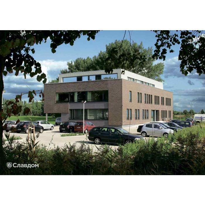 Кирпич Roben Accum blau-braun glatt клинкерный, 240х115х71 мм фото 4