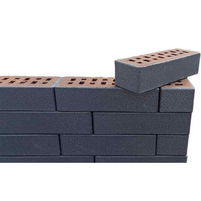 Кирпич клинкерный ЛСР коричневый серебристый ангоб гладкий 250х85х65 мм фото 3